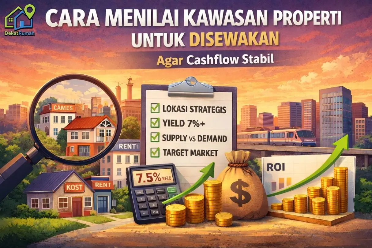 Cara Menilai Kawasan Properti untuk Disewakan Agar Cashflow Stabil